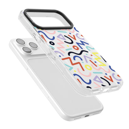 Motif rétro Memphis