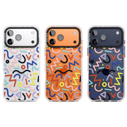 Motif rétro Memphis