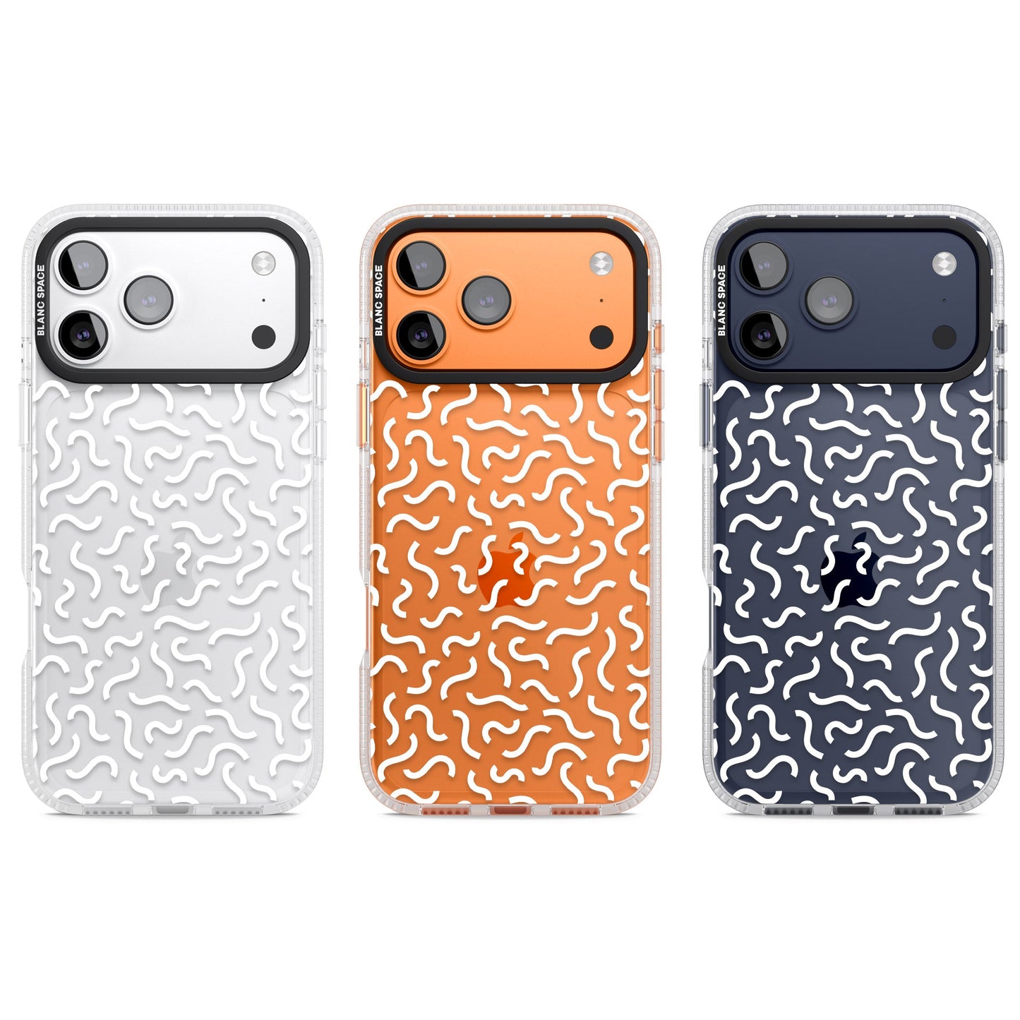 Schwarz-weißes Wellenmuster