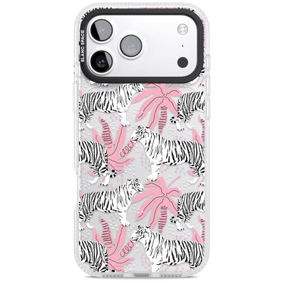 Rosa-weiße tropische Tiger