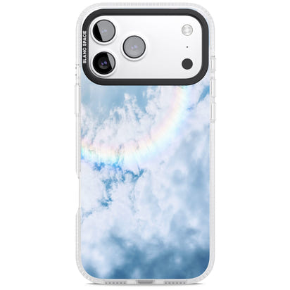 Pastellfarbener Regenbogenhimmel