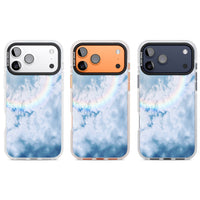 Pastellfarbener Regenbogenhimmel