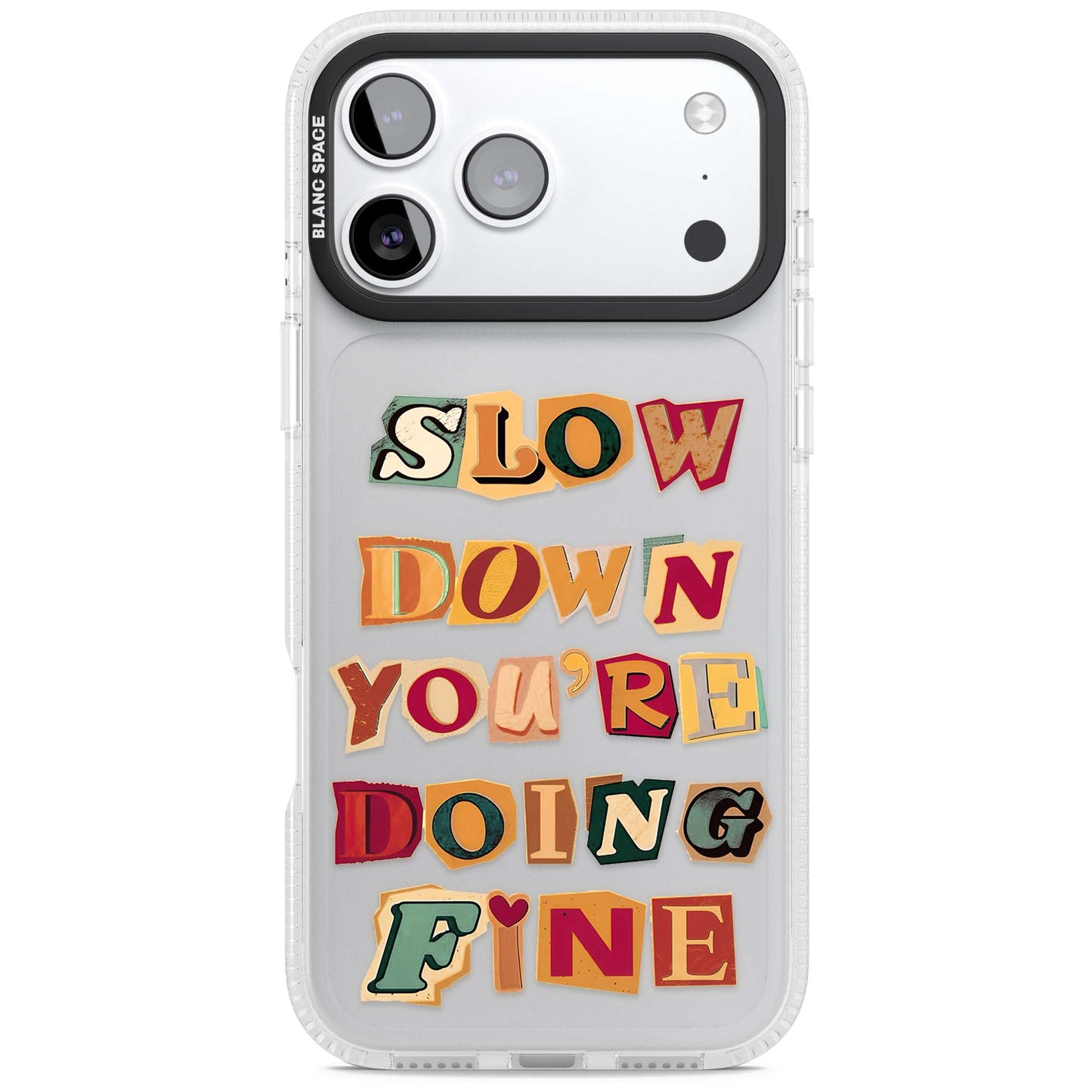 Slow Down You're Doing Fine