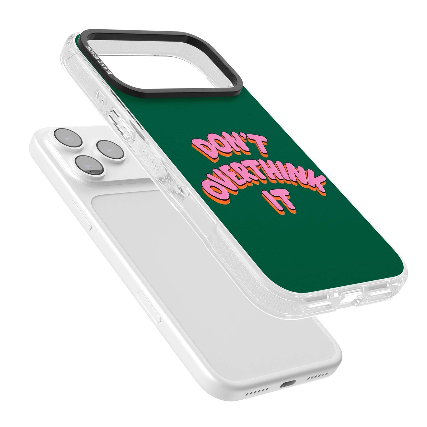 N'y réfléchissez pas trop.