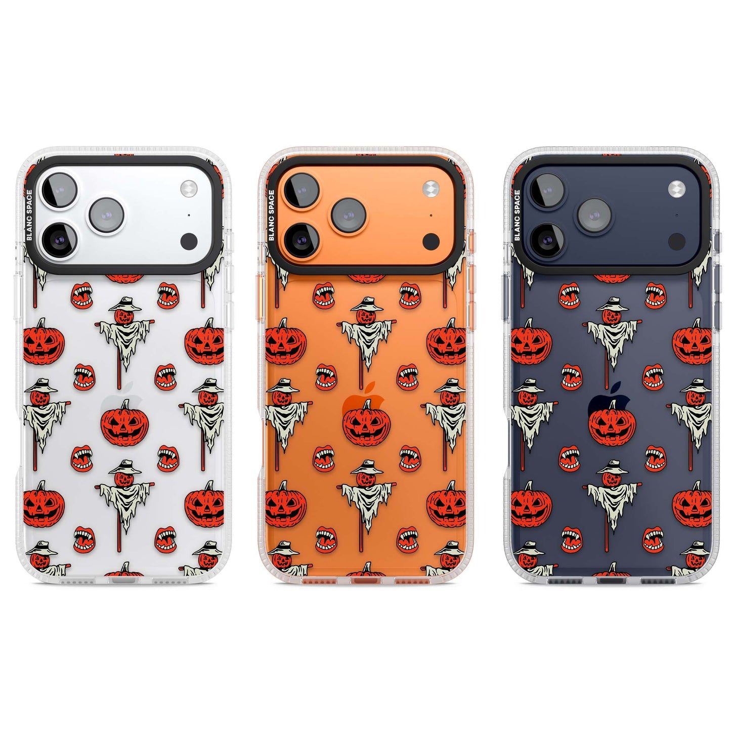 Retro Red Pumpkins & Scarecrows