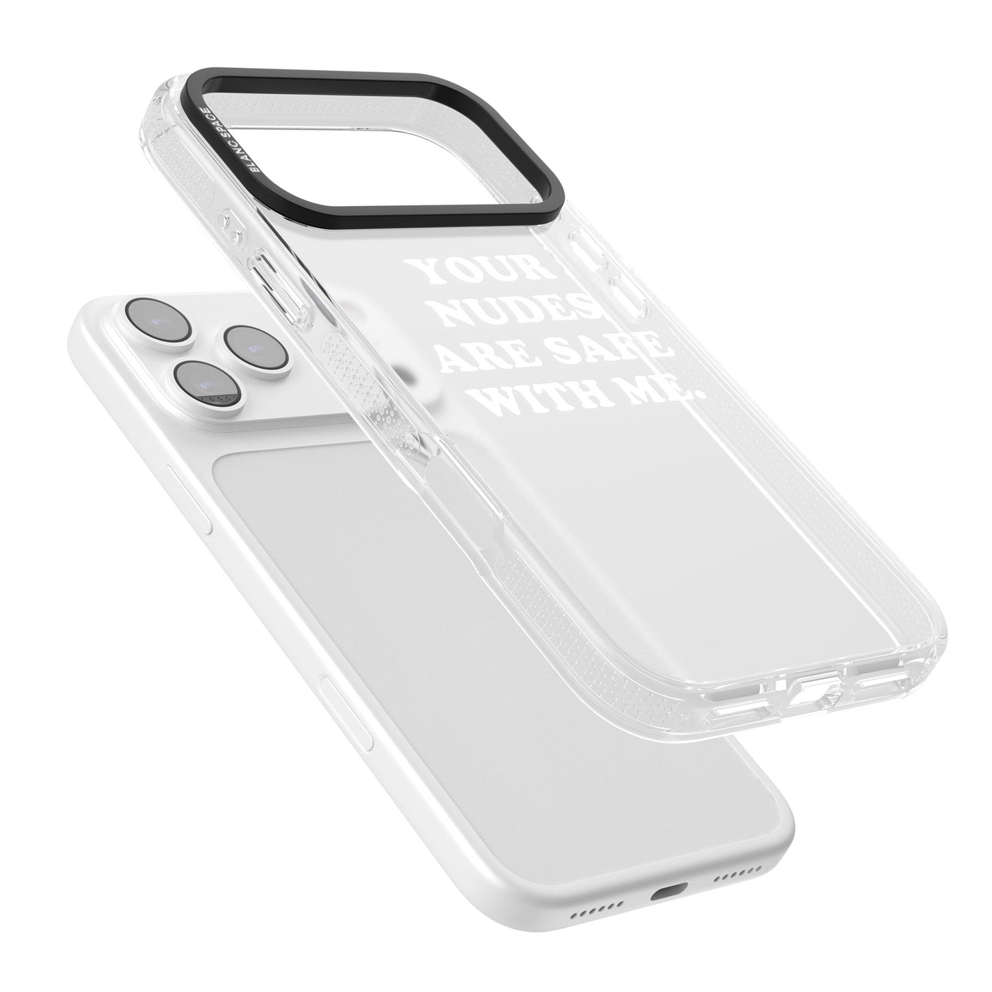 Vos photos nues sont blanches et sûres