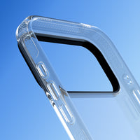 Abstract Line Art White Clear