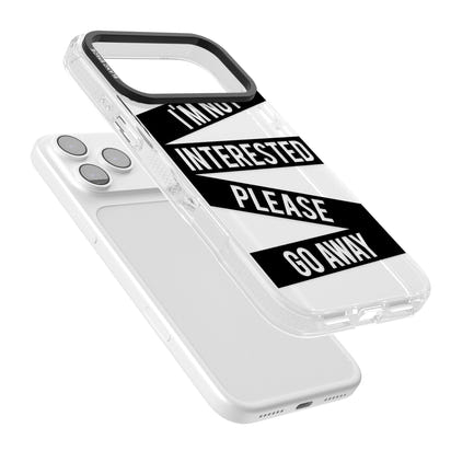 Not Interested Warning