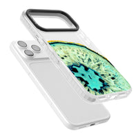 Géode turquoise en cristal