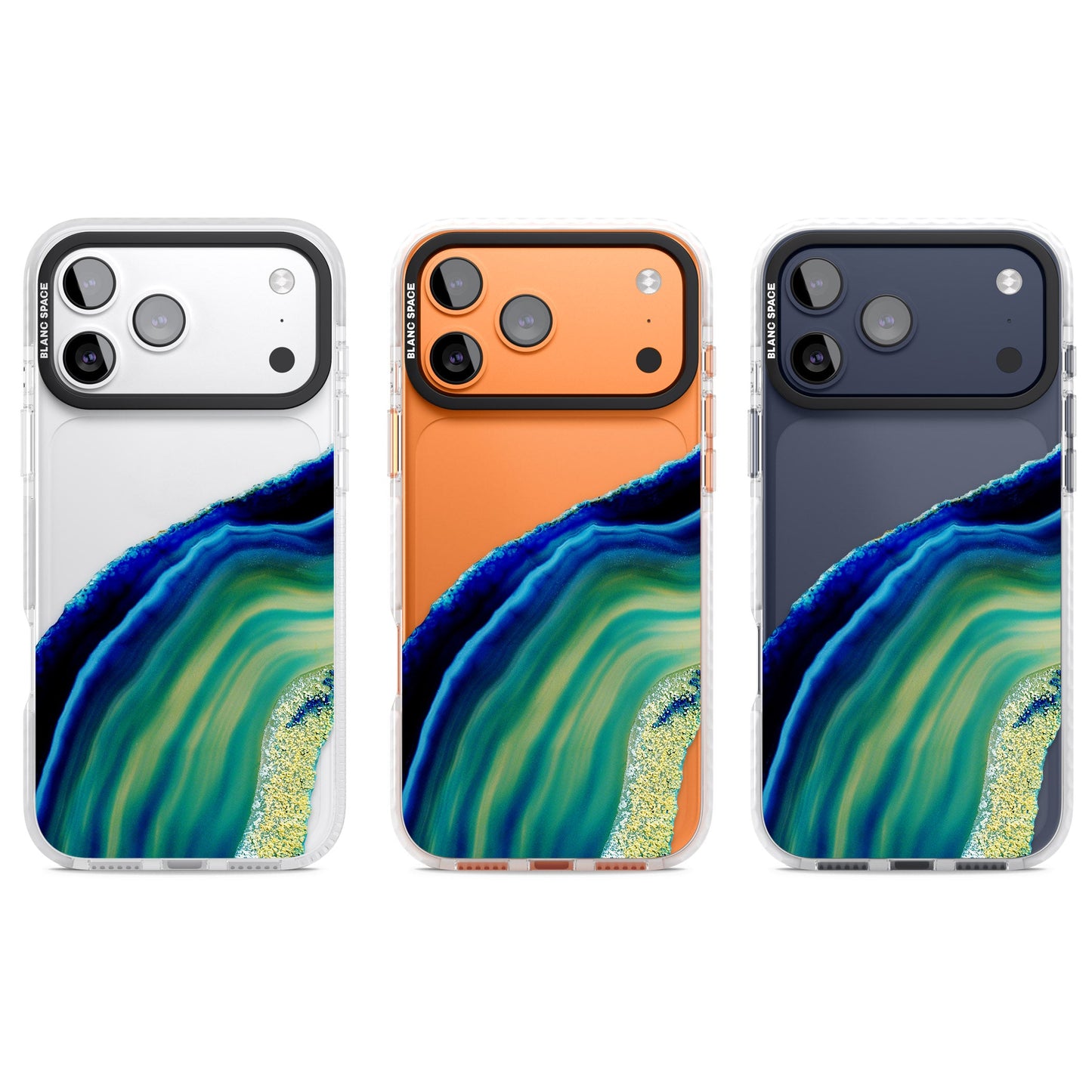 Grüne und blaue Smaragd-Geode