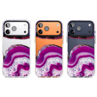 Tranche de cristal d'améthyste