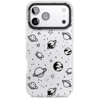 Croquis cosmique Noir Clair