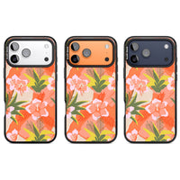 Hawaiian Flowers Abstract Pattern