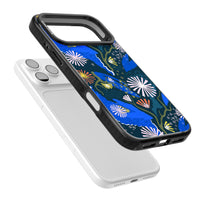 Dark Botanicals Abstract Pattern