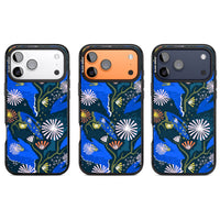 Dark Botanicals Abstract Pattern