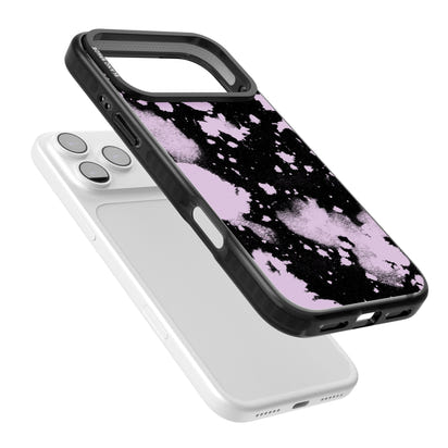 Pink & Black Acid Wash Tie Dye