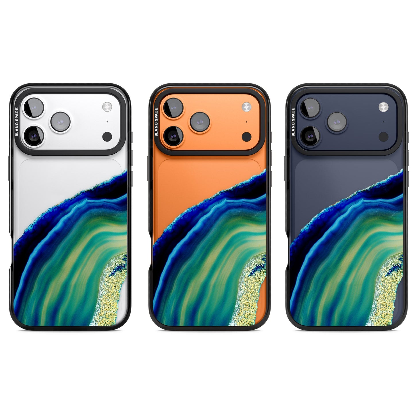 Grüne und blaue Smaragd-Geode