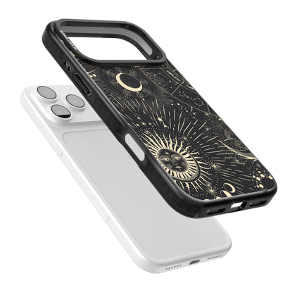 Soleil cosmique et symboles du zodiaque