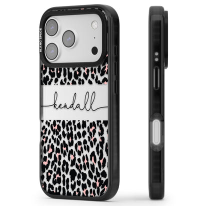 Personalised Cursive Leopard Spots