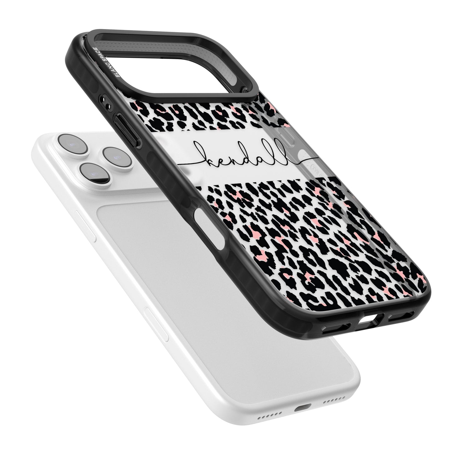 Personalised Cursive Leopard Spots