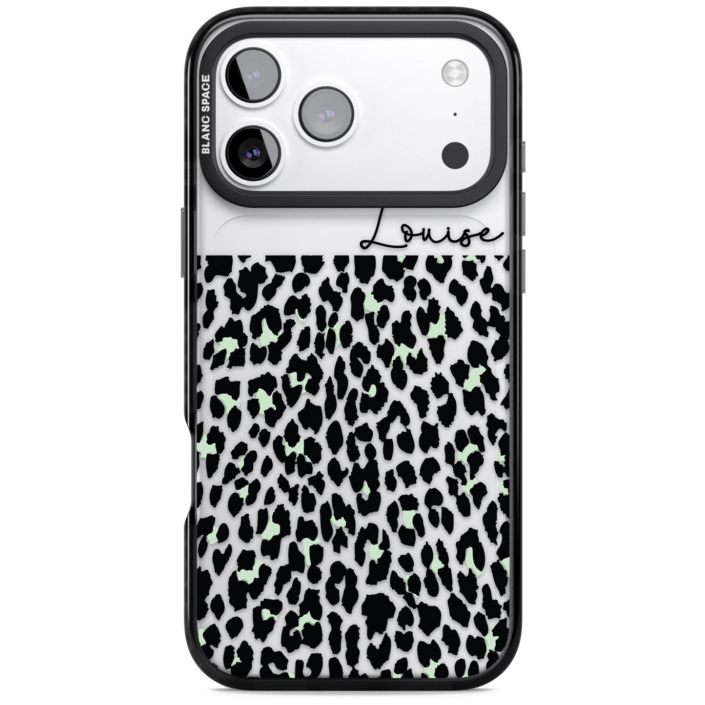 Personalised Seafoam Leopard