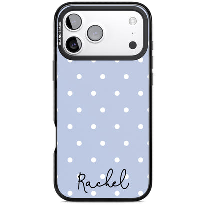 Personalised Simple Light Blue Dots