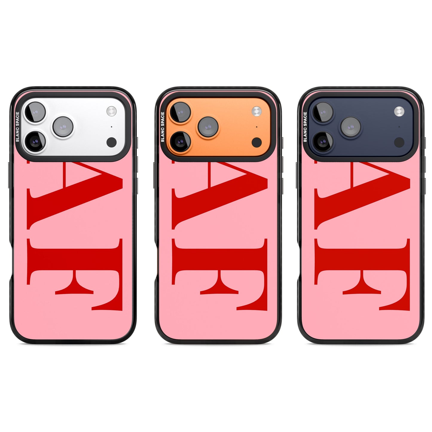 Personalised Red & Pink Letters