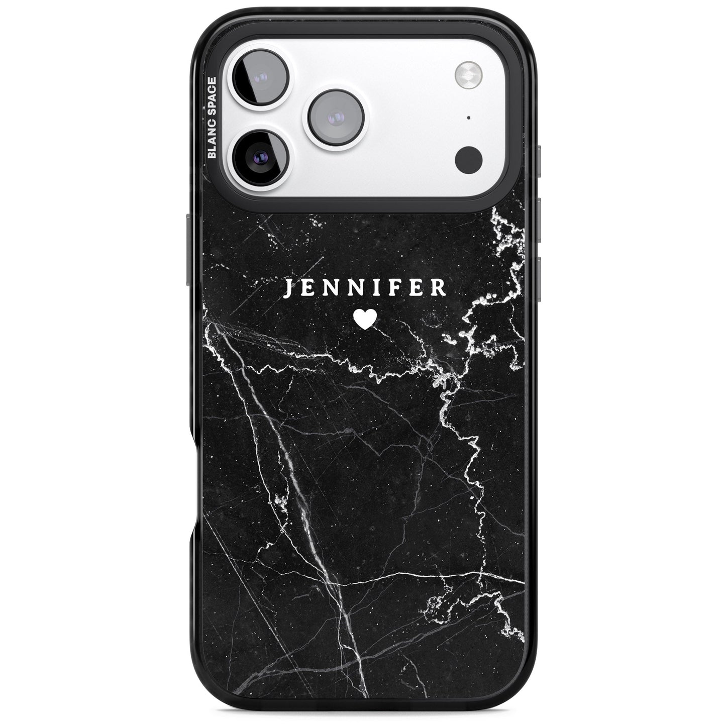 Personalised Black Marble