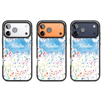 Personalised Rainbow Splatter Name