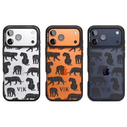 Personalised Tiger Silhouettes