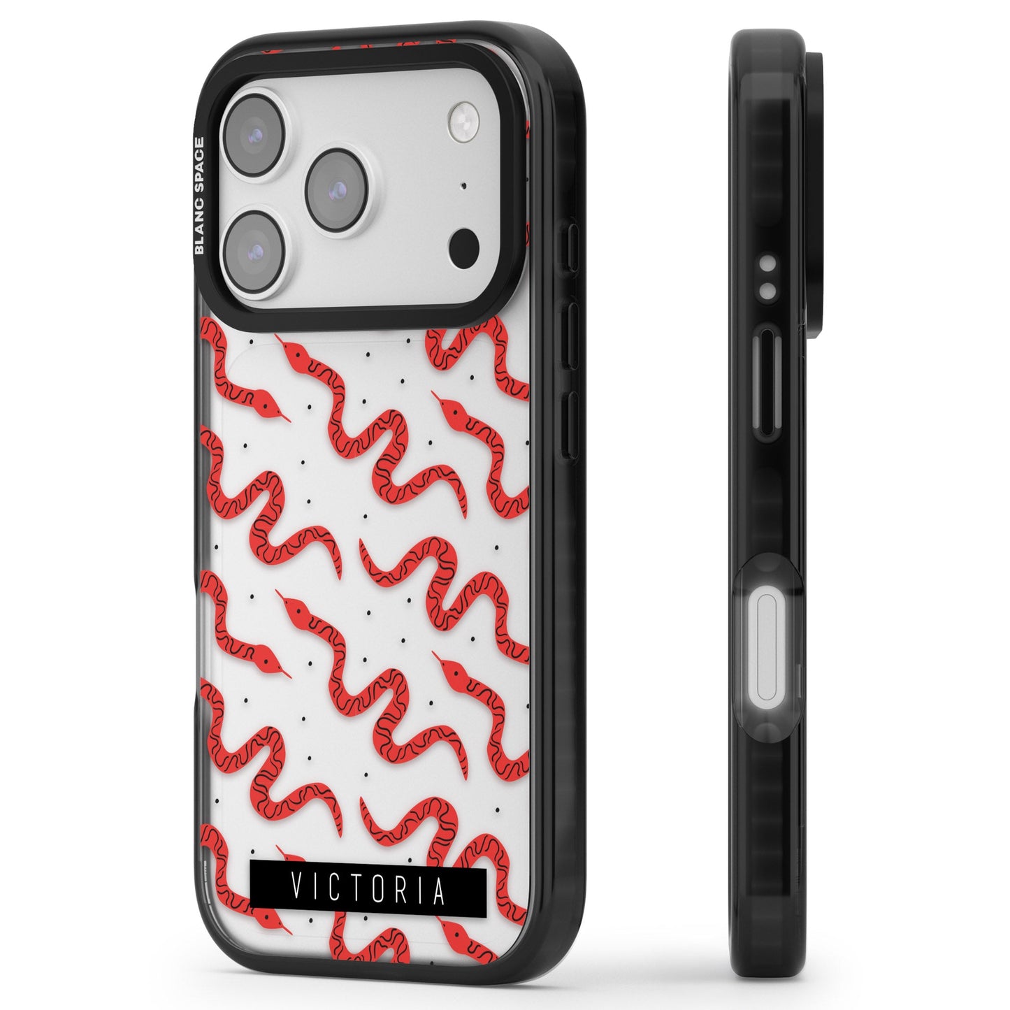 Personalised Red Snake Pattern