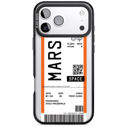 Personalised Mars Travel Ticket