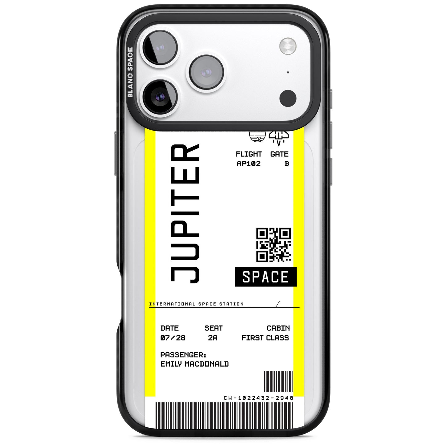Personalised Jupiter Travel Ticket
