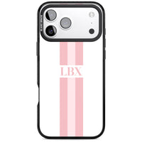 Personalised Minimal Pink Stripe