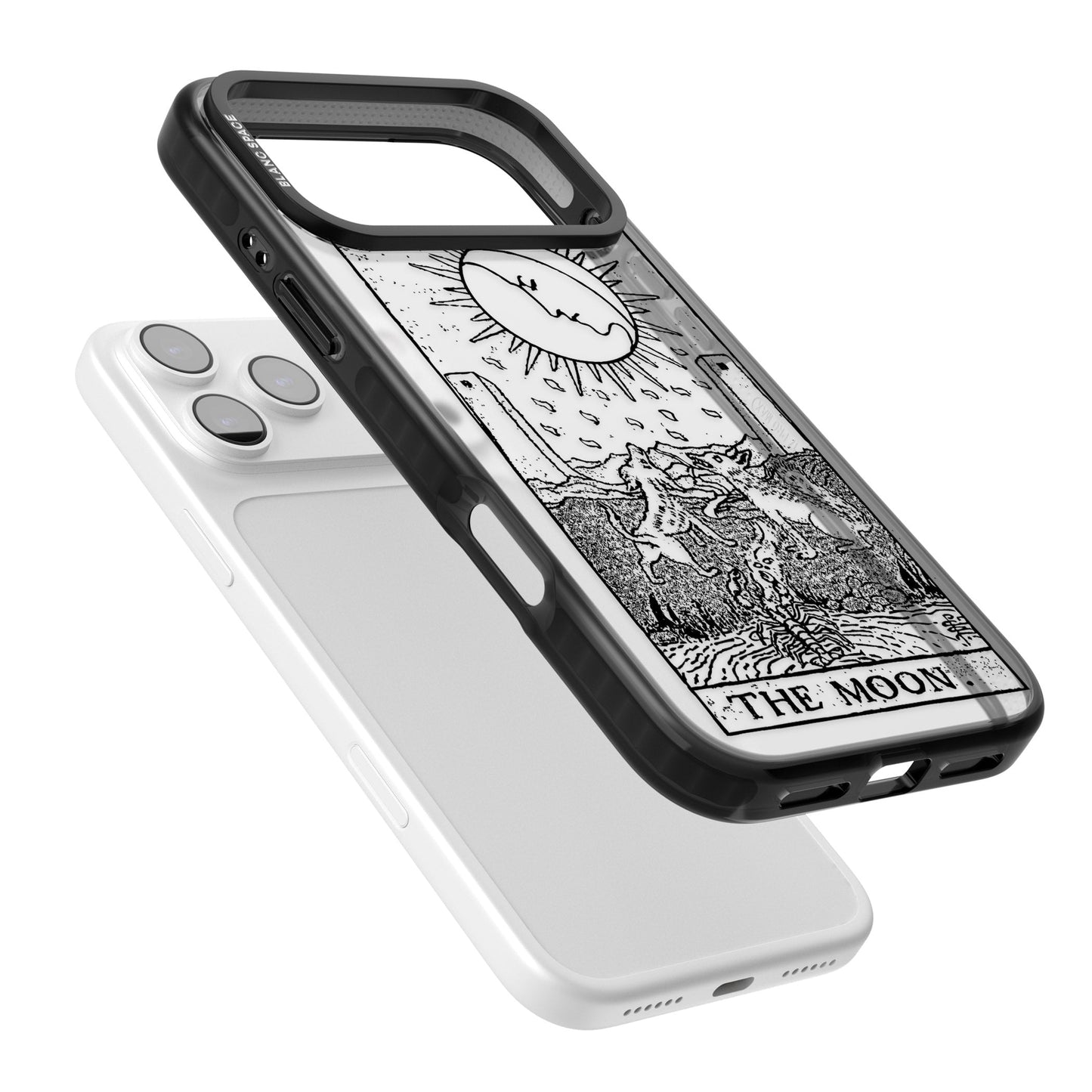 Personalised The Moon Tarot Card (Clear)