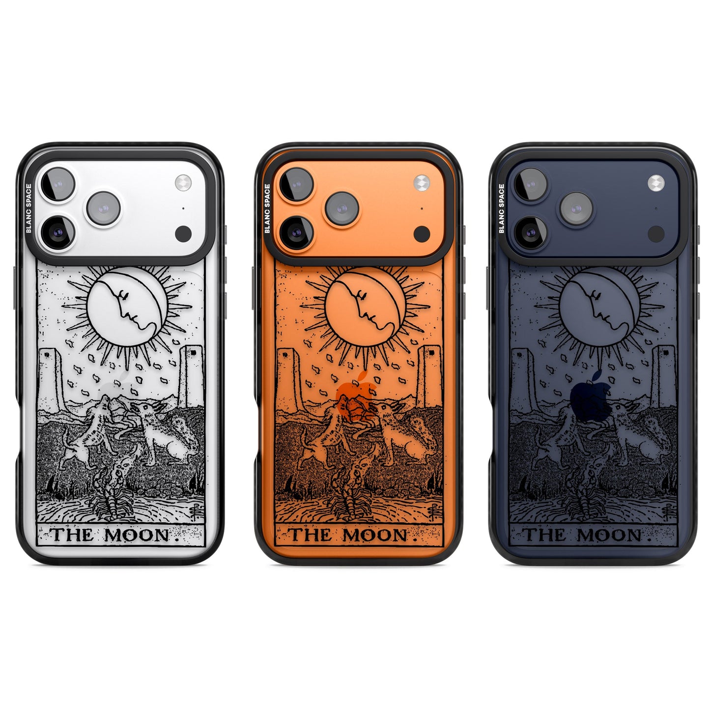 Personalised The Moon Tarot Card (Clear)