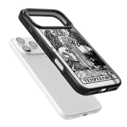 Personalisierte Temperanz-Tarotkarte (Transparent)