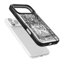 Personalisierte Tarotkarte „Die Liebenden“ (Transparent)