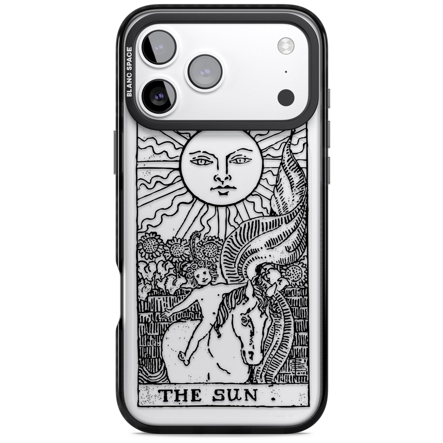 Personalised The Sun Tarot Card (Clear)