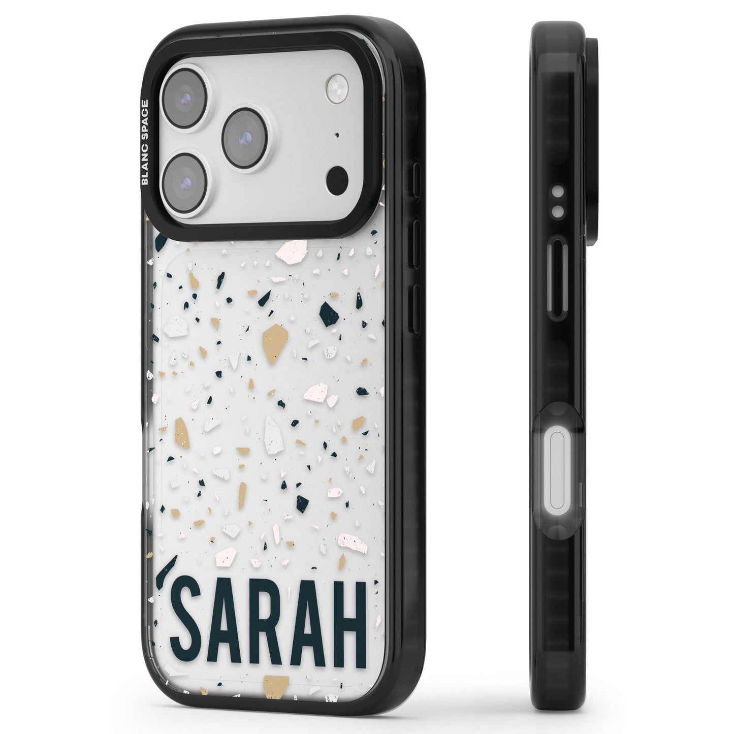 Personalised Terrazzo Blue, Pink, Brown