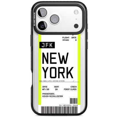 Personalised New York Boarding Pass