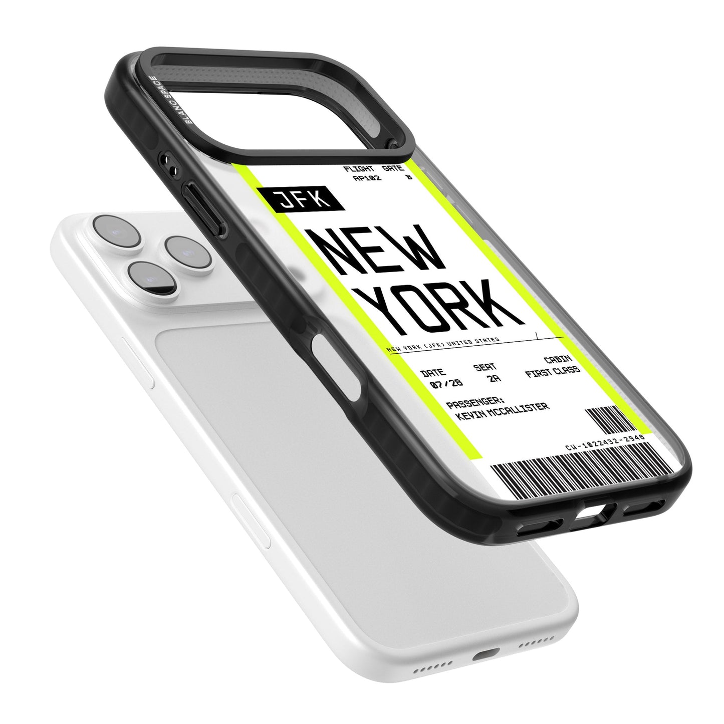 Personalised New York Boarding Pass