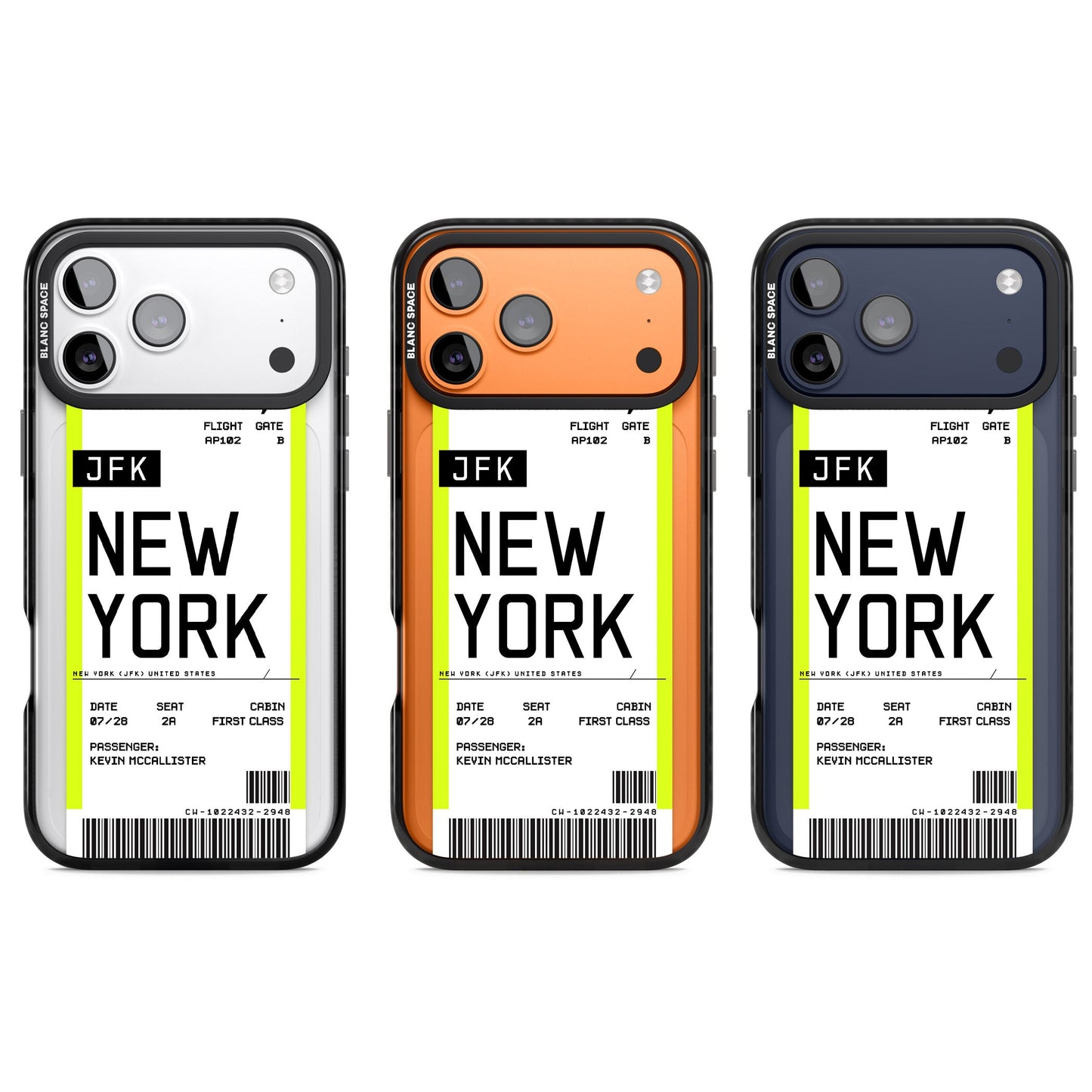 Personalised New York Boarding Pass