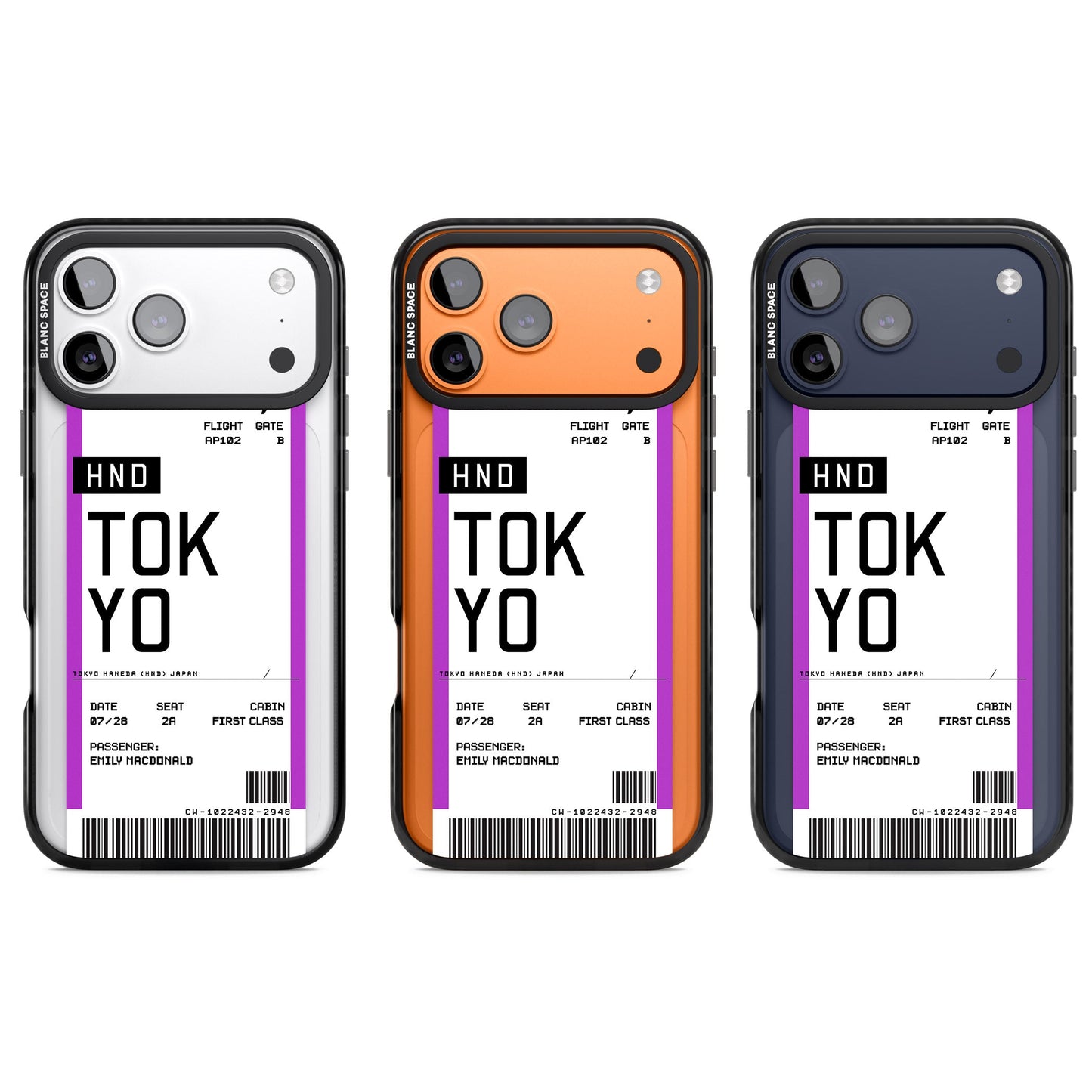Personalised Tokyo Boarding Pass