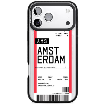 Personalised Amsterdam Boarding Pass