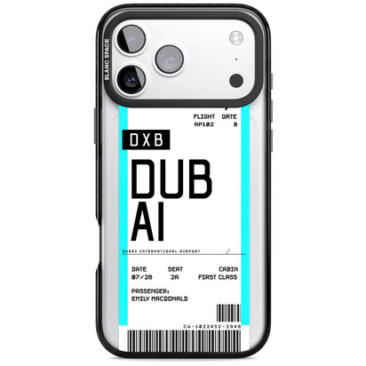 Personalised Dubai Boarding Pass