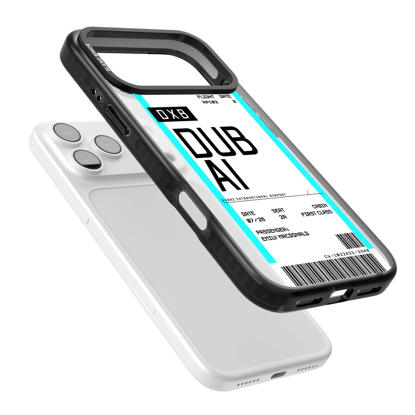 Personalised Dubai Boarding Pass