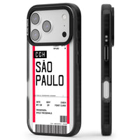 Personalisierte Bordkarte für São Paulo