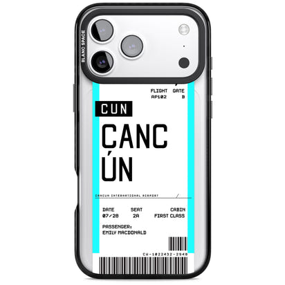 Personalised Cancún Boarding Pass