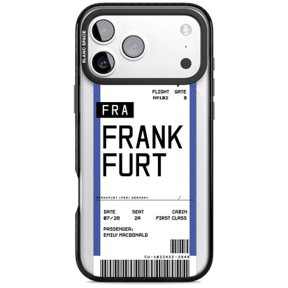Personalised Frankfurt Boarding Pass
